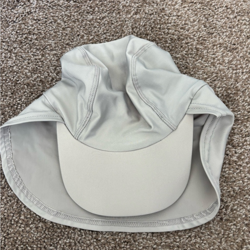 H&M Gray Sun Hat with Neck Cover